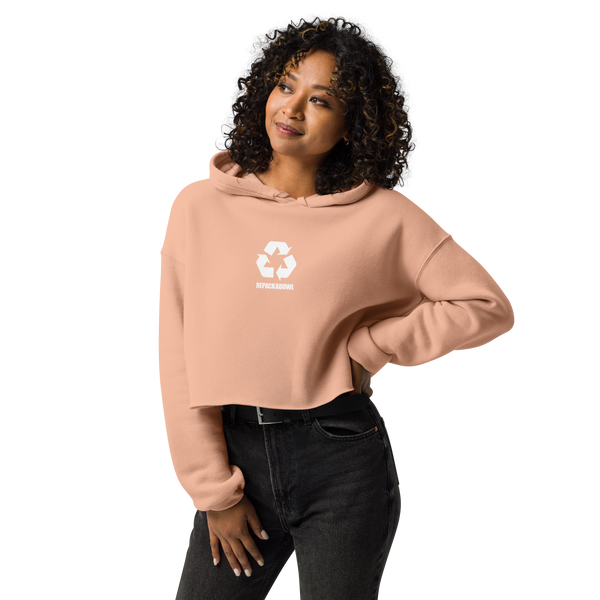 REPACKABOWL - Women's Crop Hoodie