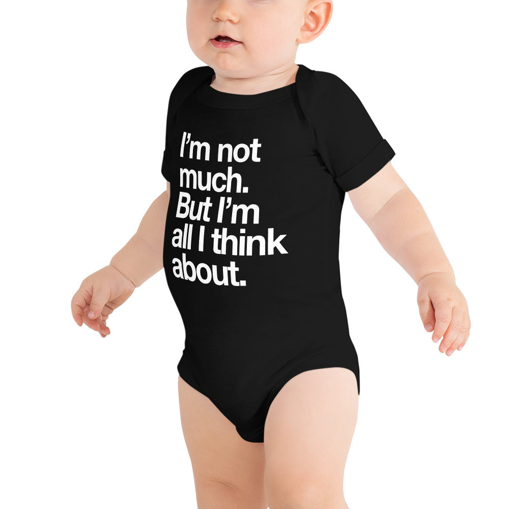 I'm not much... - Baby short sleeve one piece