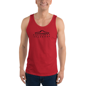 UFO Cave Drawing - Unisex Tank Top