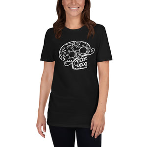 Sugarskull Short - Short-Sleeve Unisex T-Shirt