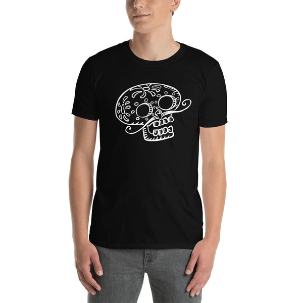 Sugarskull Short - Short-Sleeve Unisex T-Shirt