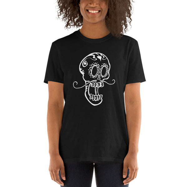 Sugarskull Tall - Short-Sleeve Unisex T-Shirt