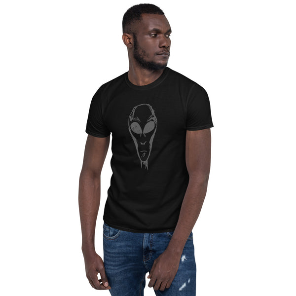 Tall Grey Sketch 001 - Short-Sleeve Unisex T-Shirt