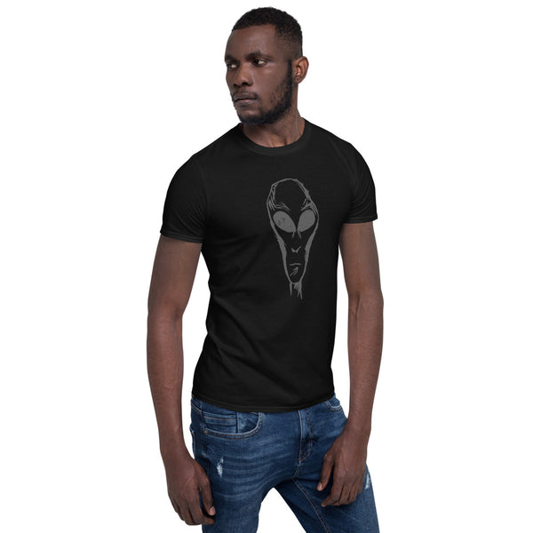 Tall Grey Sketch 001 - Short-Sleeve Unisex T-Shirt