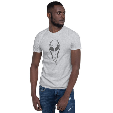 Tall Grey Sketch 001 - Short-Sleeve Unisex T-Shirt