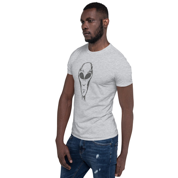 Tall Grey Sketch 001 - Short-Sleeve Unisex T-Shirt