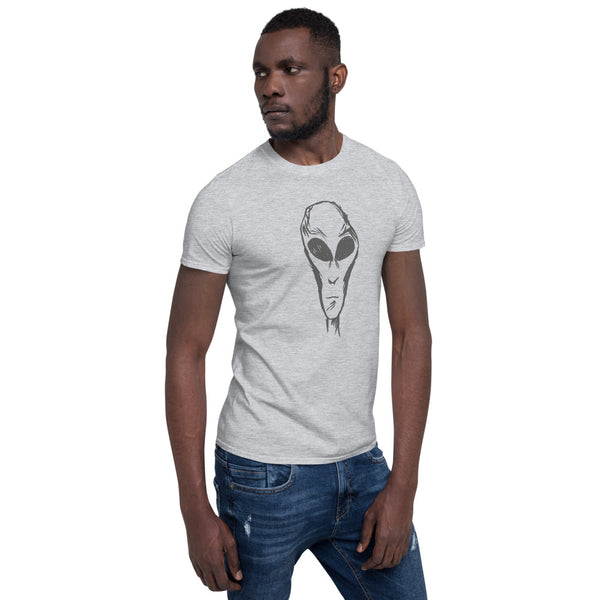 Tall Grey Sketch 001 - Short-Sleeve Unisex T-Shirt