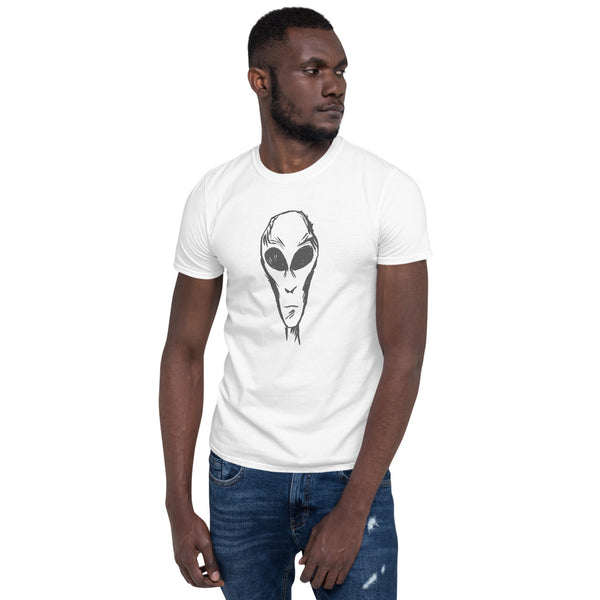 Tall Grey Sketch 001 - Short-Sleeve Unisex T-Shirt