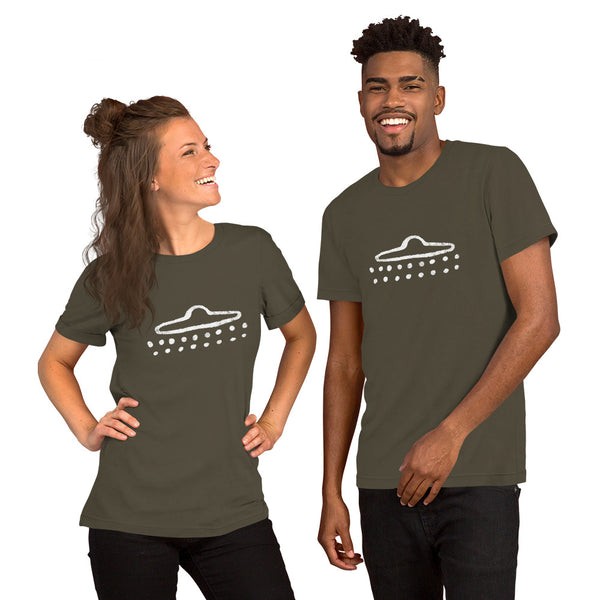 UFO Cave Drawing - Unisex t-shirt