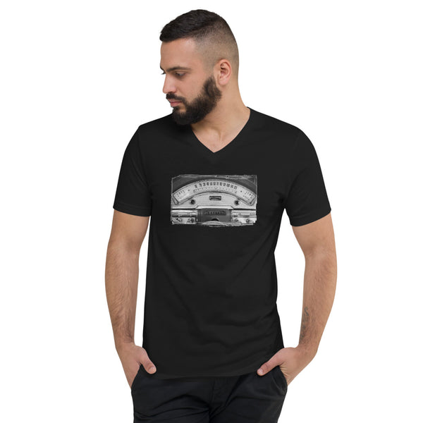 Speedometer - Unisex Short Sleeve V-Neck T-Shirt