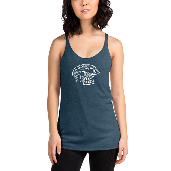 Sugarskull Shorty - Women's Racerback Tank