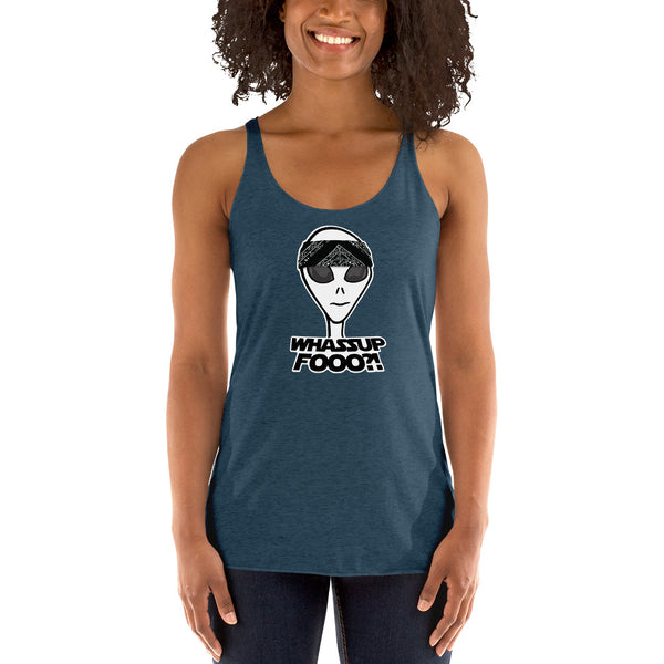 Whassup Fooo?! - Women's Racerback Tank