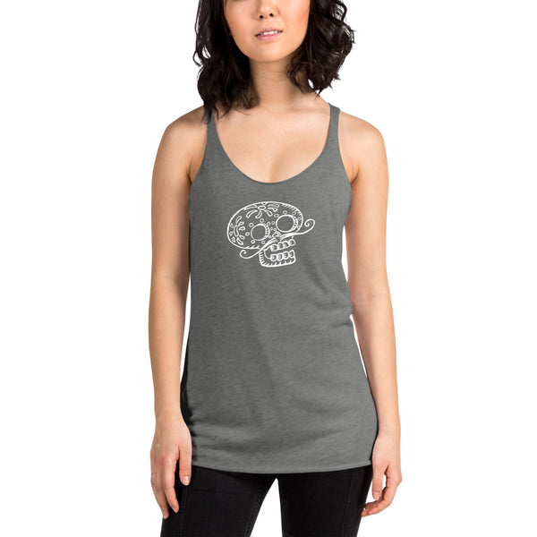 Sugarskull Shorty - Women's Racerback Tank