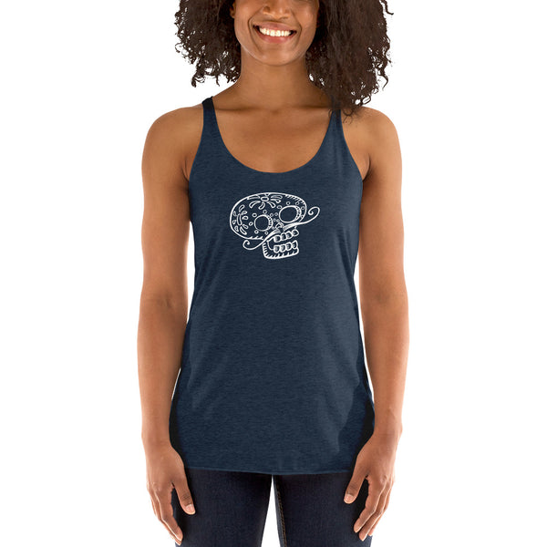 Sugarskull Shorty - Women's Racerback Tank