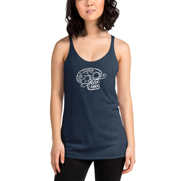 Sugarskull Shorty - Women's Racerback Tank