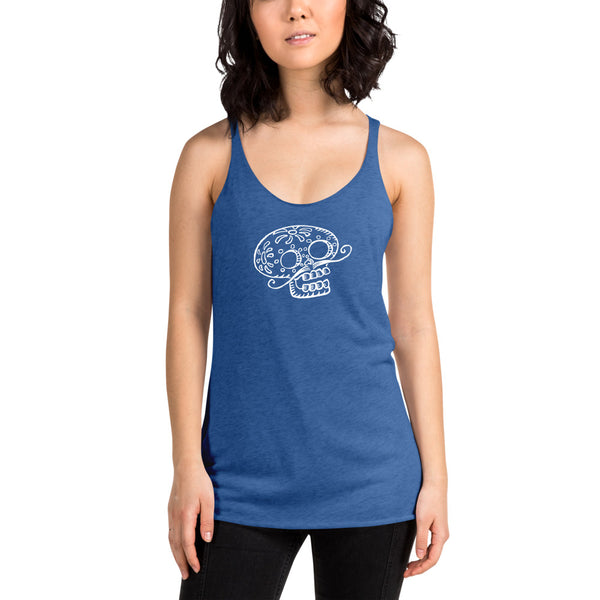Sugarskull Shorty - Women's Racerback Tank